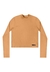 Blusa Manga Longa Canelada Elian Laranja