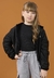 Jaqueta Menina Preto Inverno Pakita