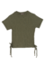 Blusa Menina Ribana Laço Verde Bakulelê