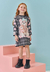 Vestido Infantil Kukiê Estampado Meninas