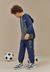 Conjunto Esportivo Infantil Lucboo Preto Neon