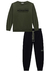 Conjunto Menino Moletom Verde Lucboo
