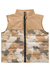 Colete Infantil Lucboo Camuflado Bege
