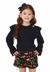 Conjunto Menina Preto Estampado Carol e Dani