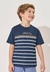 Camiseta Infantil Azul Marinho Brandili