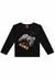 Conjunto Manga Longa Moletom Preto Kyly na internet