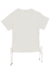 Blusa Infantil Branca com Amarração Lateral Bakulelê