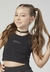 Cropped Preto Mylu Preto