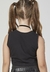 Cropped Preto Mylu Preto - comprar online