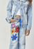Calça Jeans Estampada Wide Leg Infantil Mylu - comprar online