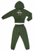 Conjunto Infantil Feminino Verde cCalça Jogger Have Fun