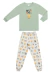 Pijama Menina Estampado Have Fun