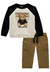 Conjunto Infantil de Moletom Lucboo Ursinho - comprar online