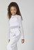 Blusa Infantil Menina Manga Longa Branca Mylu - comprar online