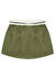 Shorts Saia Menina Verde VicVicky