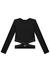 Blusa Preta Manga Longa Lilimoon