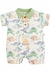 Macacão Curto Menino Estampado Anjos Baby