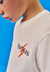 Conjunto Menino Estampado Branco Divertto - Vim Vi Venci Moda Infantil e Teen