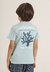 Camiseta Infantil Azul Banana Danger Mykonos - comprar online