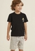 Conjunto Infantil Banana Danger Camiseta Preta