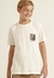 Camiseta Infantil Off White Banana Danger Island Vibes