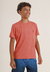 Camiseta Infantil Vermelha Banana Danger