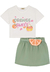 Conjunto Shorts Sai Menina Kukiê - comprar online
