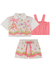 Conjunto 3 peças Menina Estampado Kukiê na internet