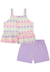 Conjunto Shorts Regata Estampado Kukiê na internet