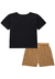 Conjunto Menino Estampado Preto Lucboo - comprar online