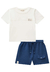 Conjunto Menino Bermuda Camiseta Lucboo