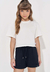 Conjunto Juvenil Shorts Menina Off Vic Vicky