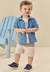 Conjunto Menino 3 peças Casual Johnny Fox