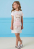Vestido Infantil Ursinha Bailarina Princesa Infanti - comprar online
