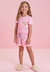 Pijama Infantil Estampado para Meninas