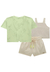 Conjunto 3 Peças Infantil Feminino Verde Infanti - comprar online