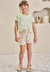 Conjunto 3 Peças Infantil Feminino Verde Infanti