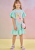 Vestido Menina com Bolsa Estampado Infanti