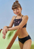 Bíquini Praia Juvenil Preto Vic Vicky - comprar online