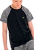 Camiseta Manga Curta Preta Ok & Pakita - comprar online