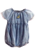 Macacão Bebê Jeans Infantil Animê