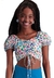 Cropped Estampado Colorido Infantil Vanilla Cream