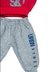 Conjunto Blusão Longo Calça Vermelho Menino Passagem Secreta - comprar online