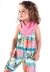 Macacão Lenço eJacquard estampado Kikixodó