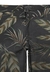 Bermuda Flamê Folhagem Preto King & Joe - comprar online