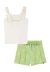Conjunto Shorts Infantil Menina Kukiê - comprar online