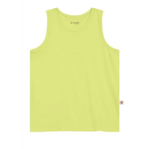 BLUSA INFANTIL VERDE MENINA EM COTTON BRANDILI