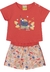 Conjunto Shorts Infantil Vermelho Nini & Bambini