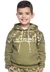 Blusa ML Infantil Verde Camuflada Have Fun na internet