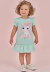 Vestido Infantil Menina Estampado Infanti